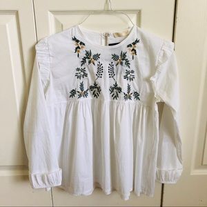 Nasty Gal White Blouse